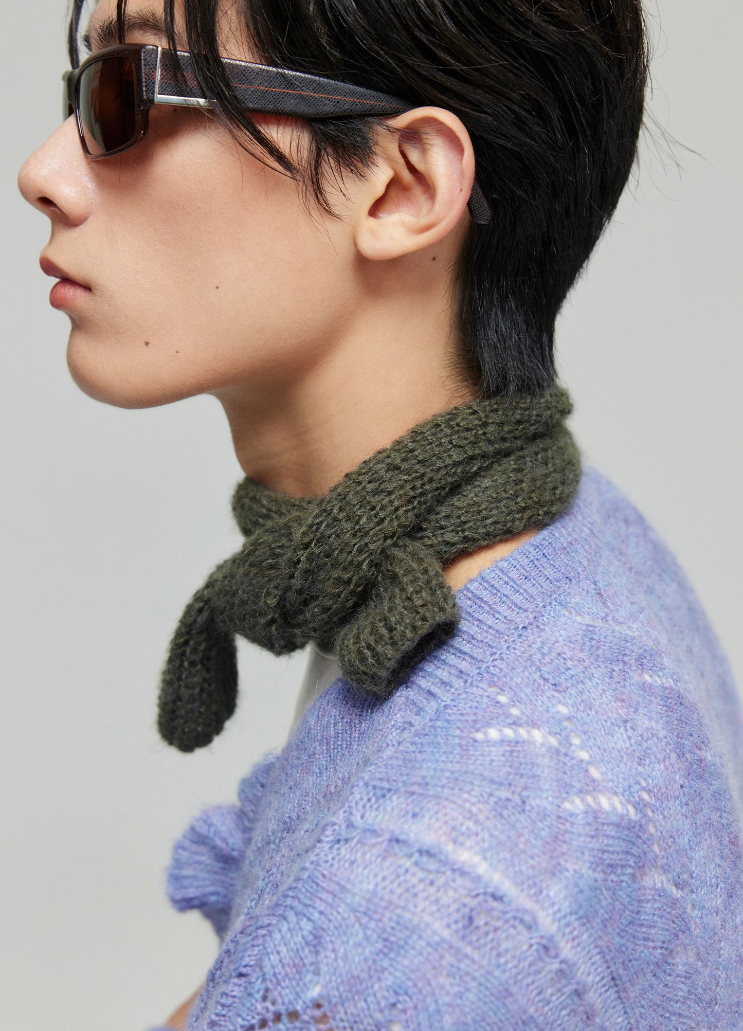 Mini Knit Scarf
