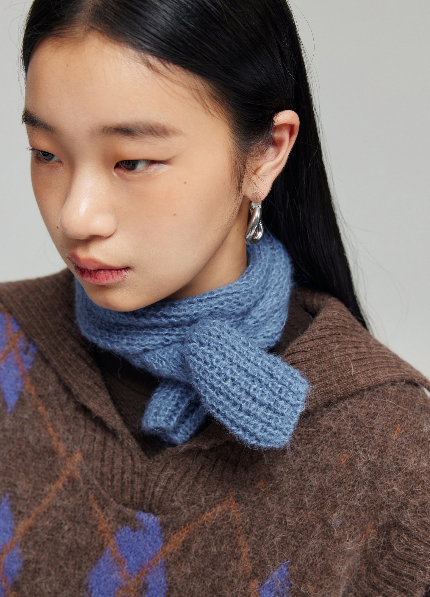 Mini Knit Scarf