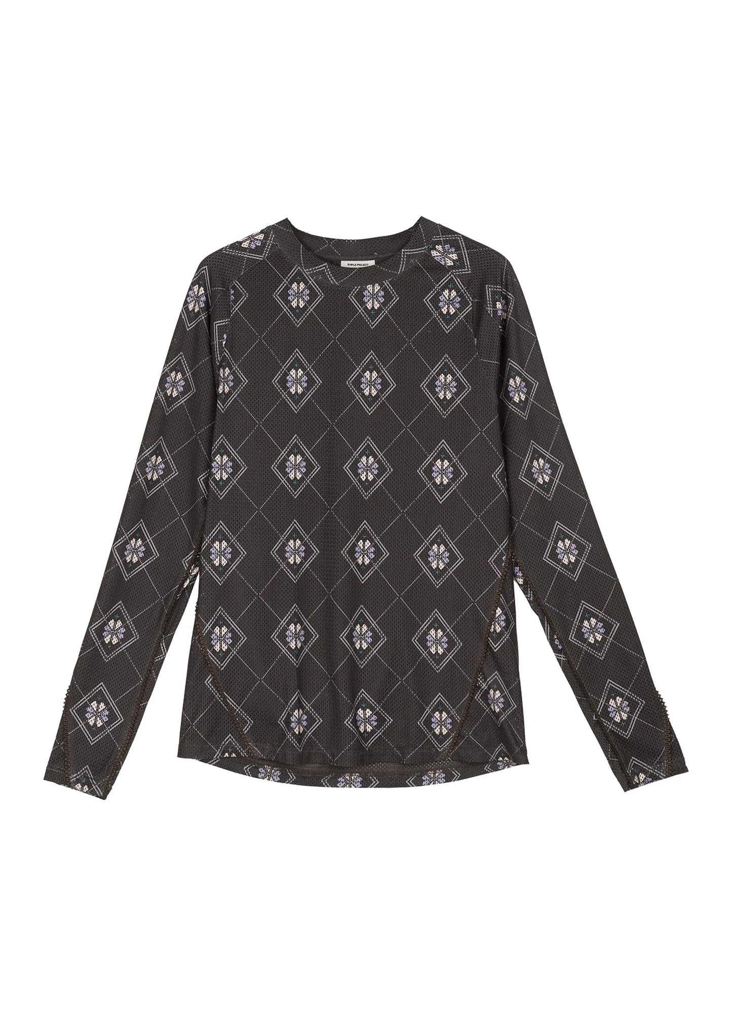 Mesh Graphic Longsleeve