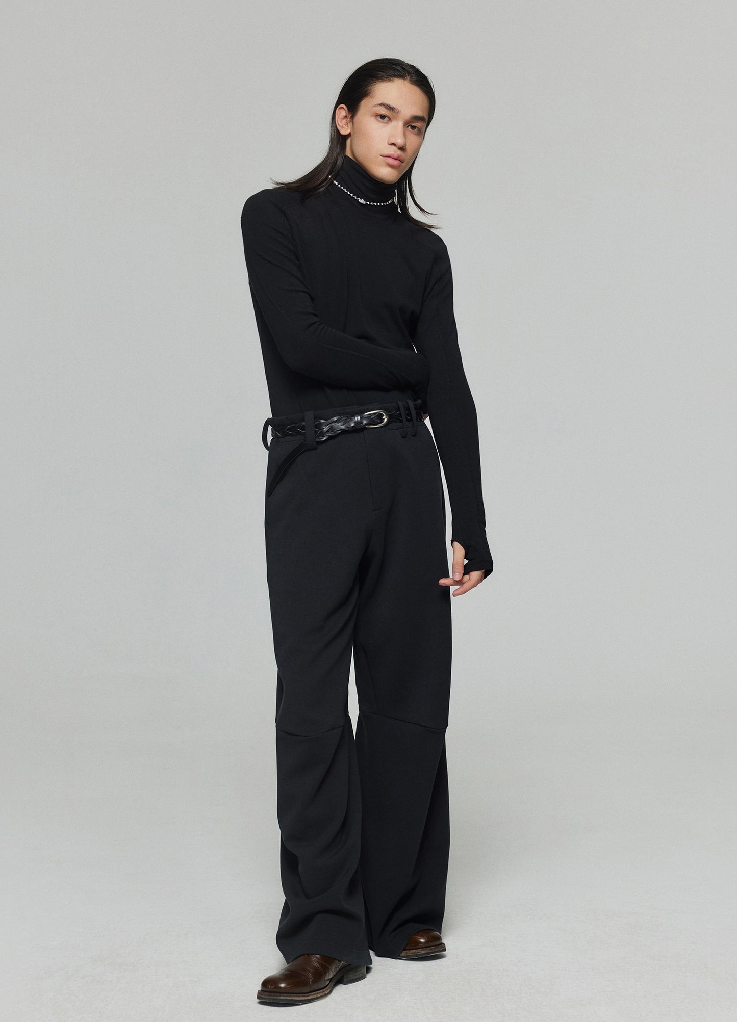 Mens Fitted Turtleneck