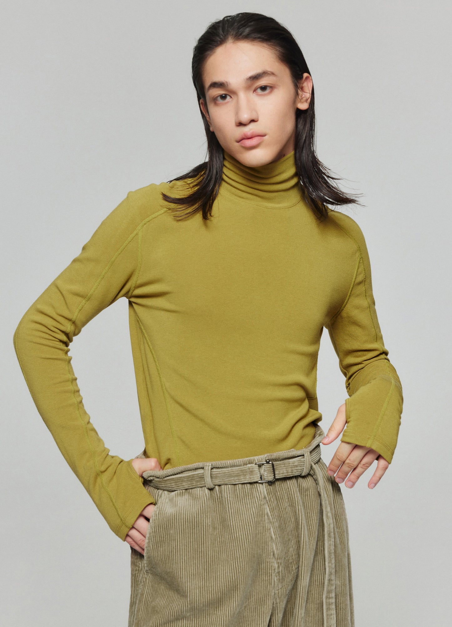 Mens Fitted Turtleneck