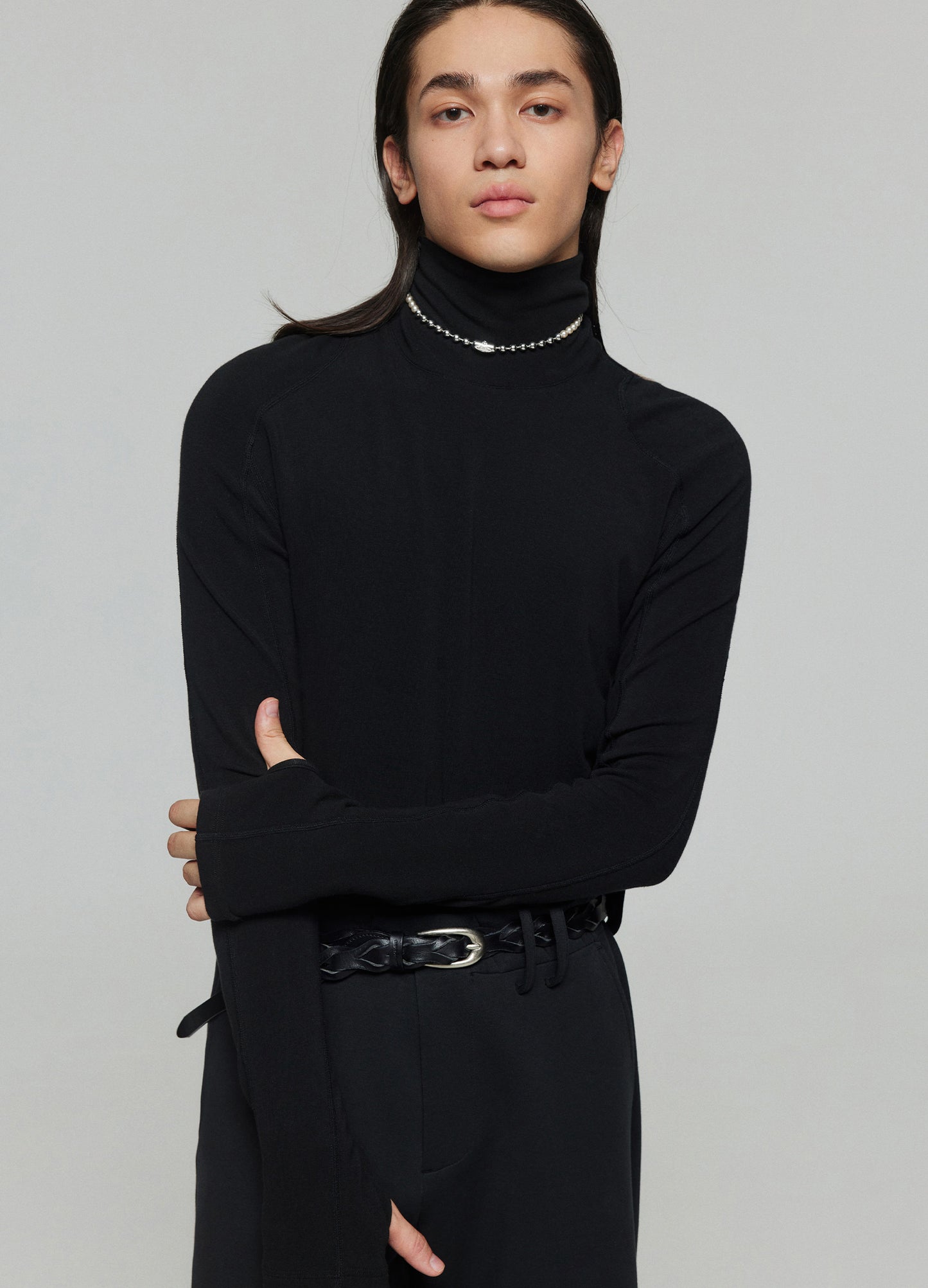 Mens Fitted Turtleneck