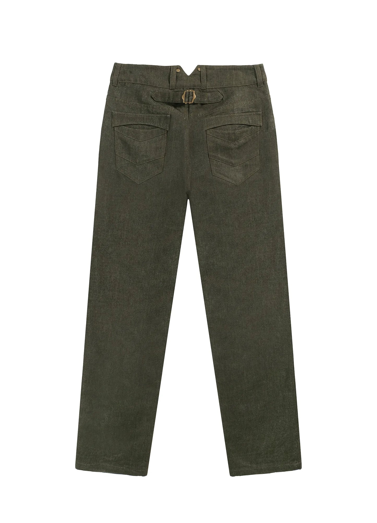 Metallic Washed Raw Denim