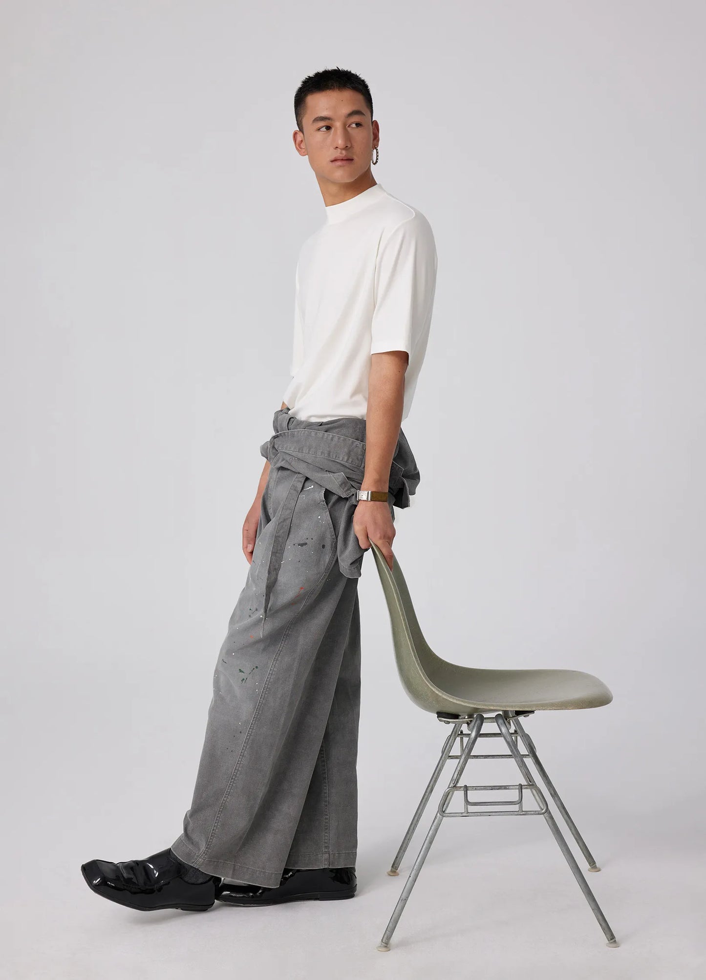 Mock Neck Tee