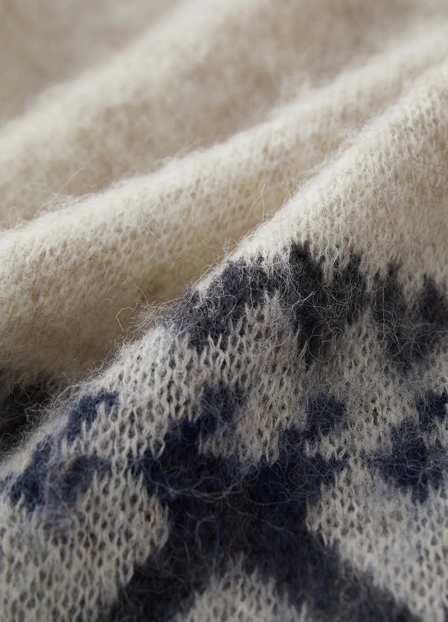 Mohair Graphic Sweater