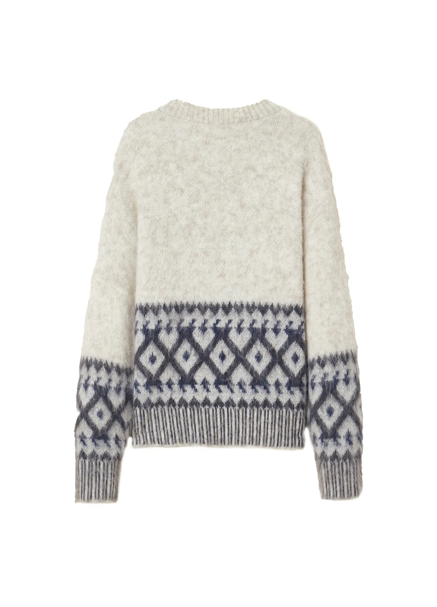 Mohair Graphic Sweater