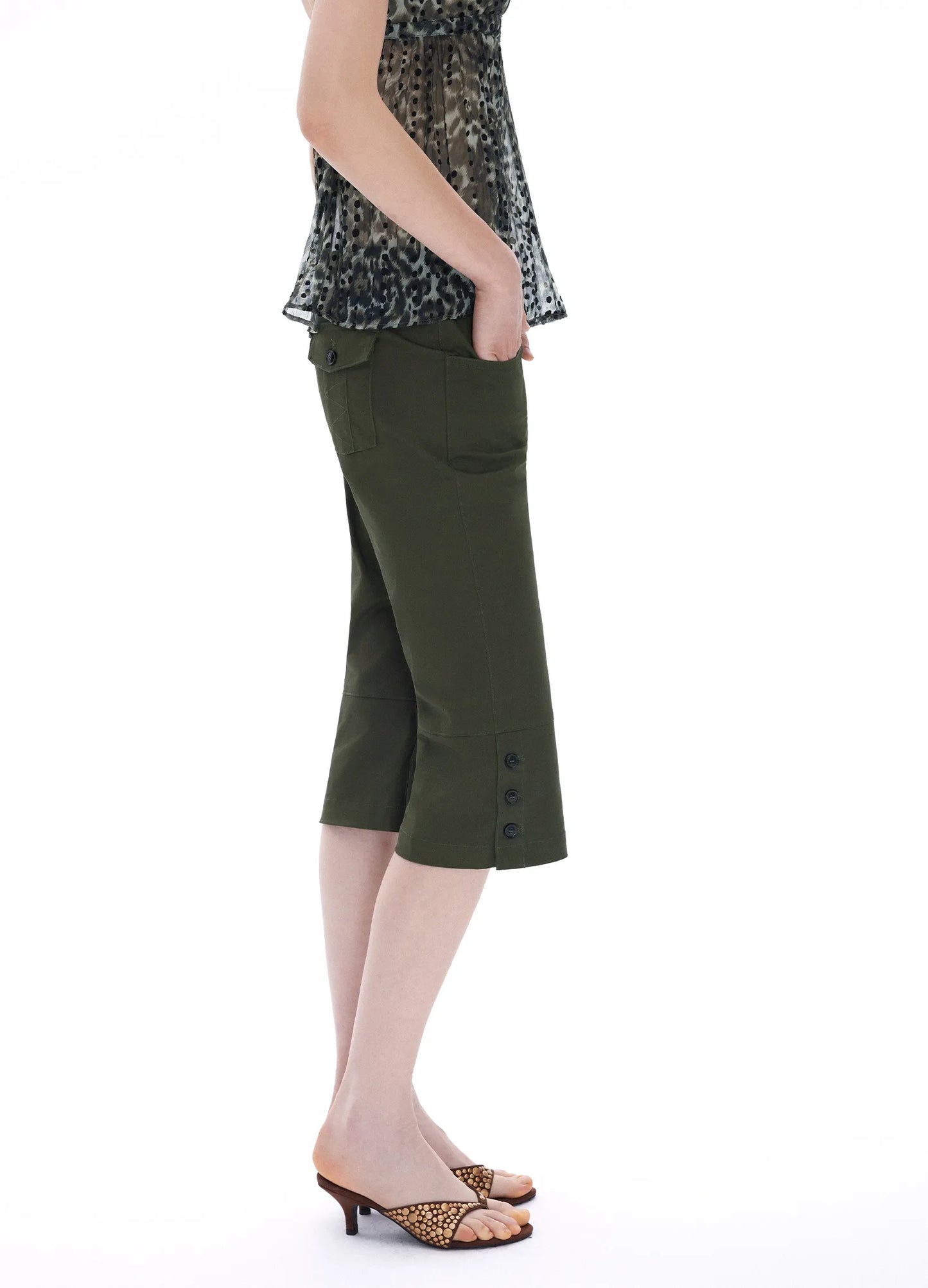 Moss Capris