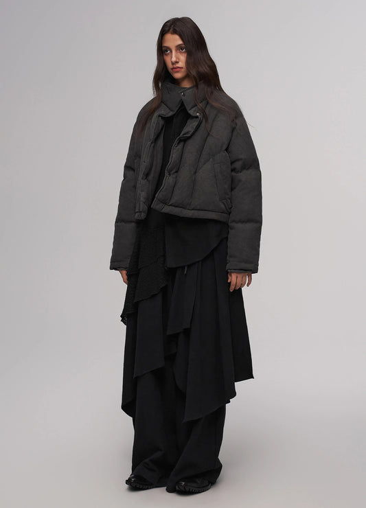 Offset Collar Puffer