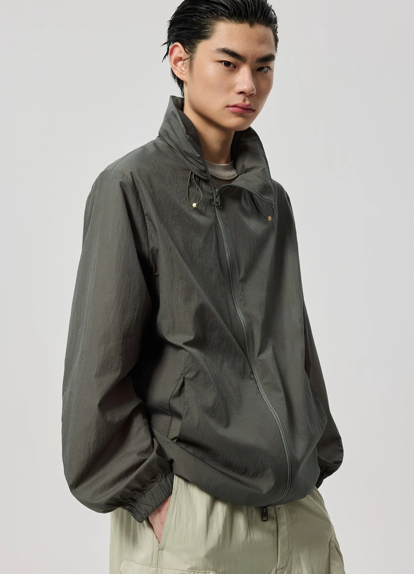 Offset Zip Jacket
