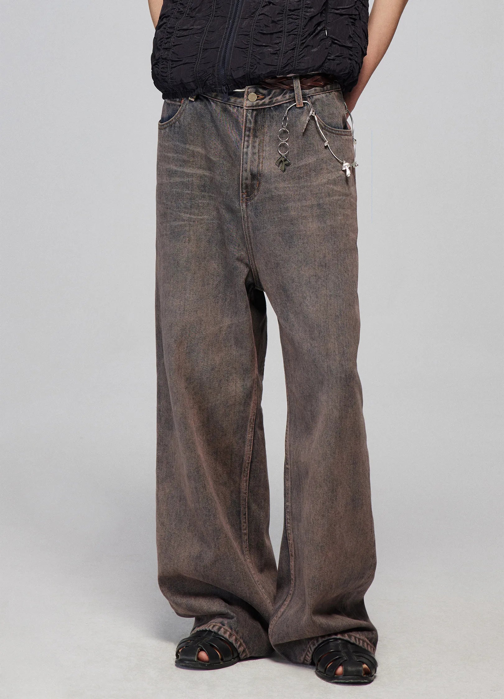 Overdyed Wide Denim