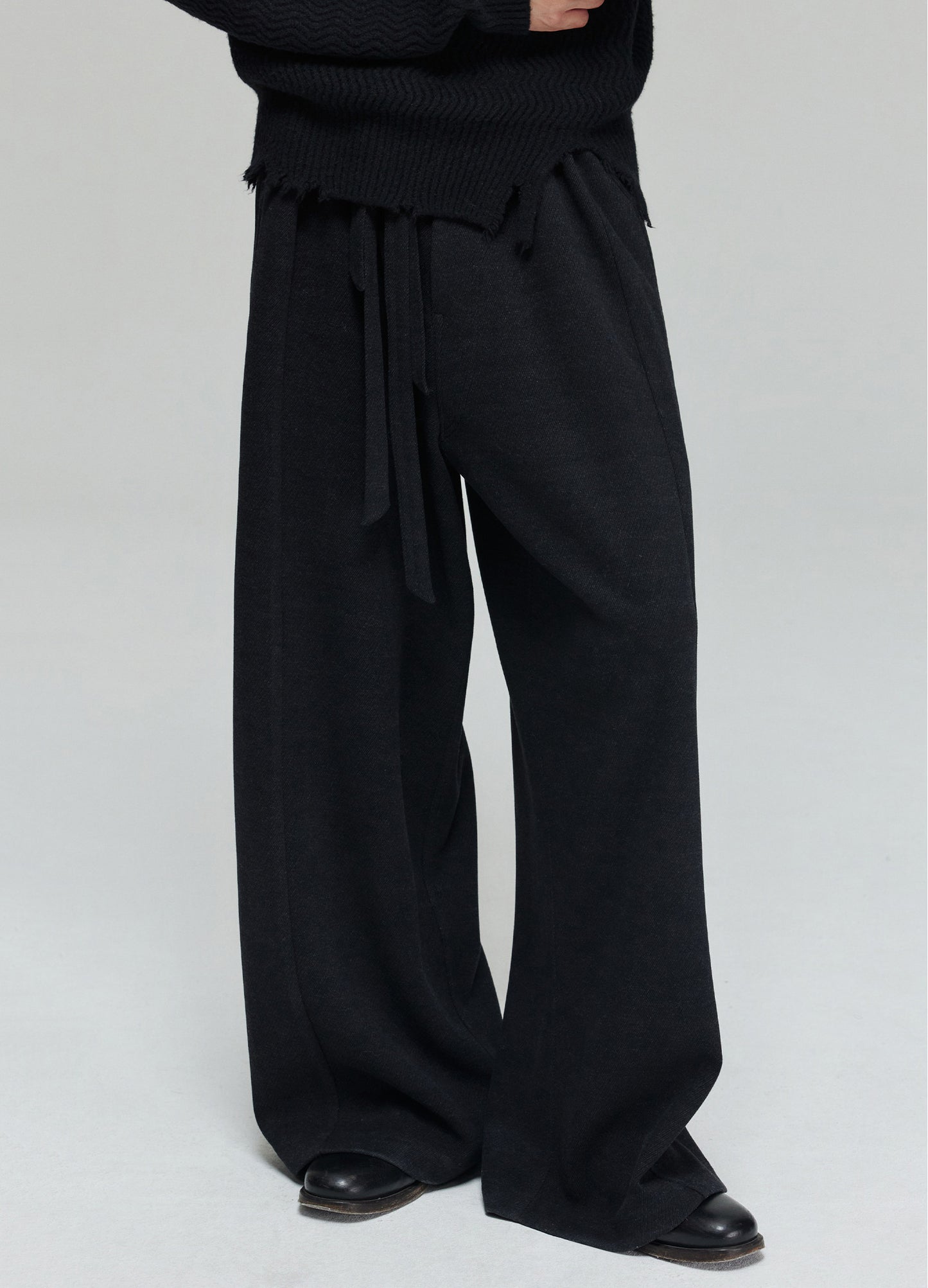 Oversized Wool Trousers