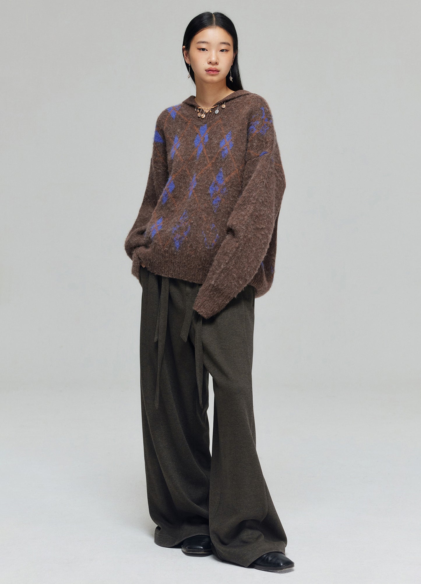 Oversized Wool Trousers