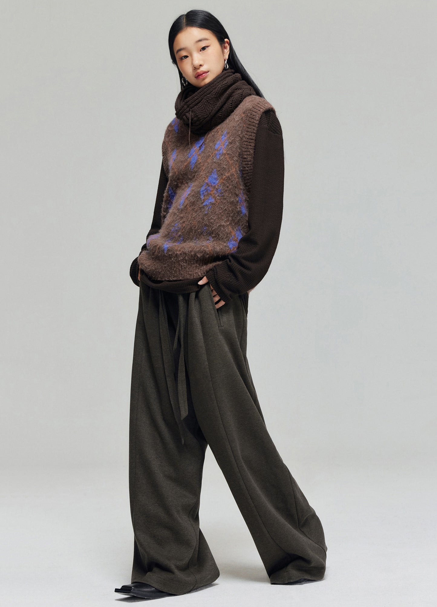 Oversized Wool Trousers