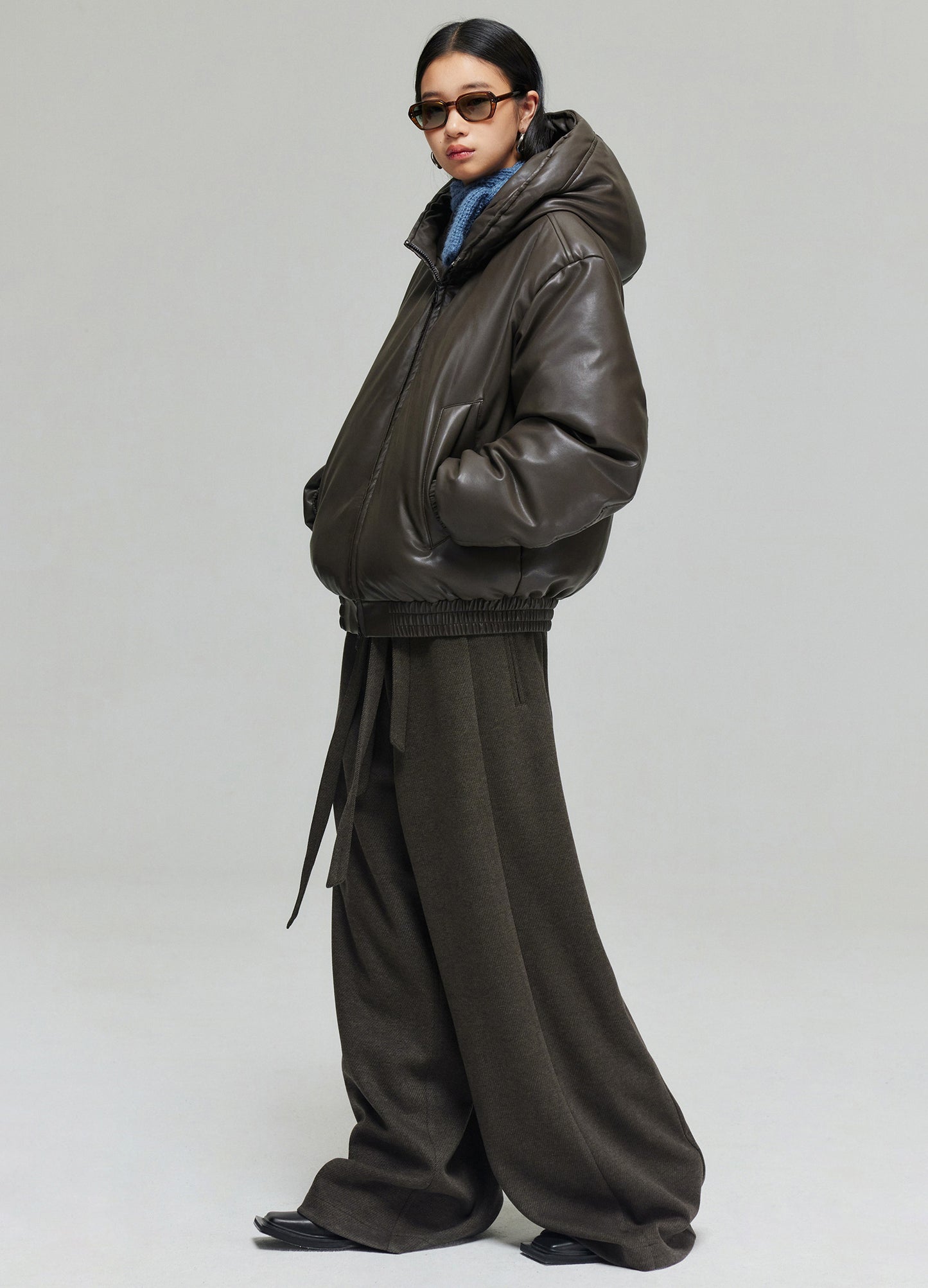 Oversized Wool Trousers