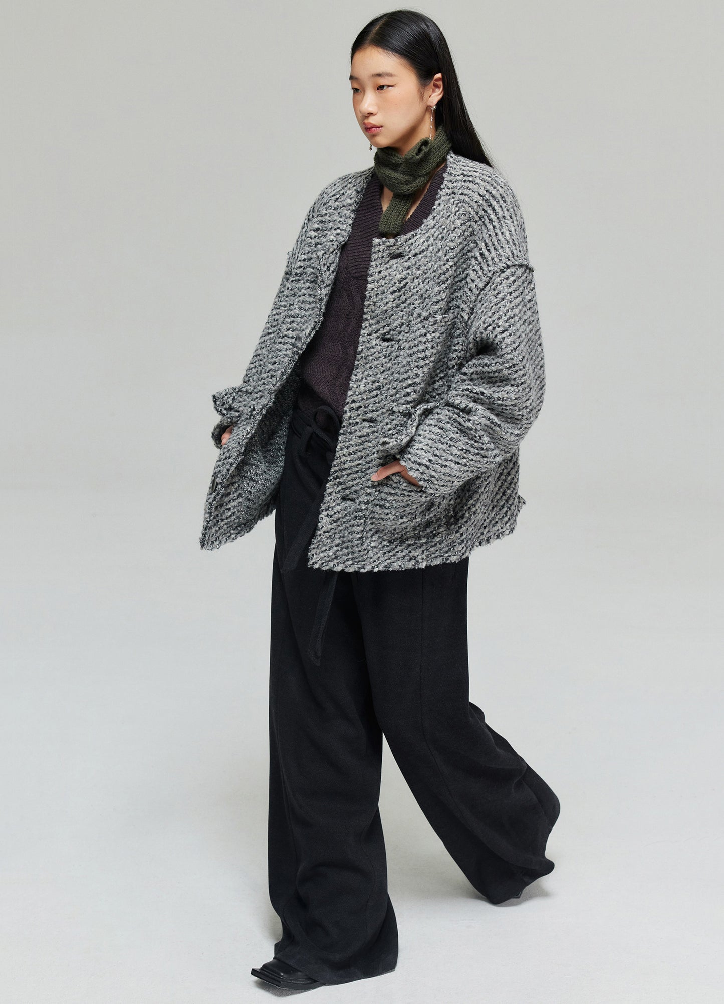 Oversized Wool Trousers
