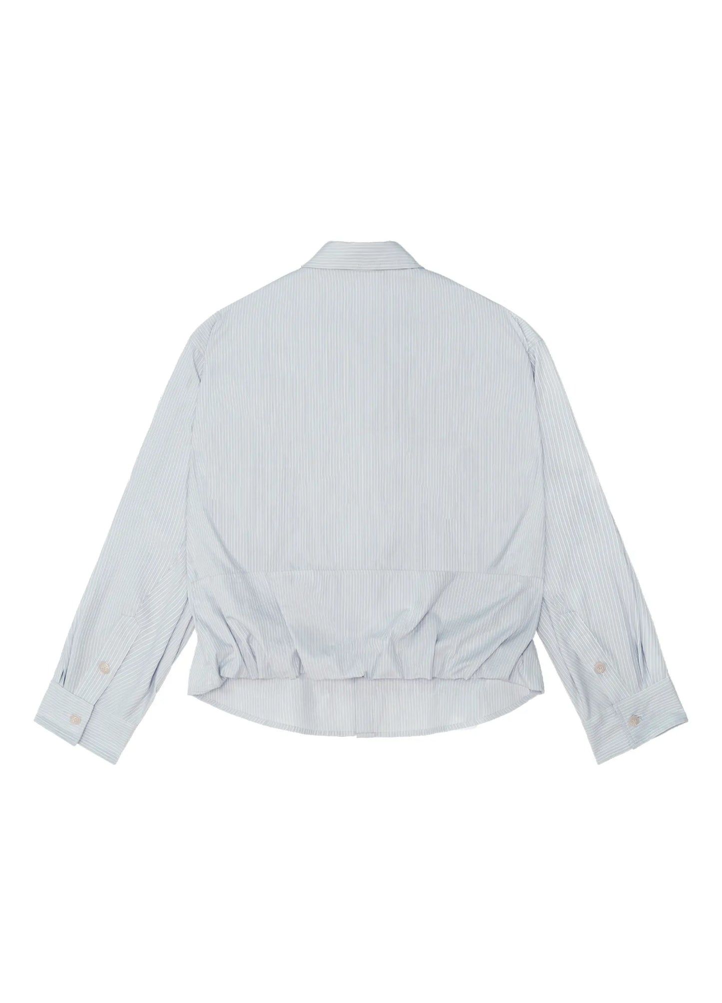 Pinstripe Boxy Shirt