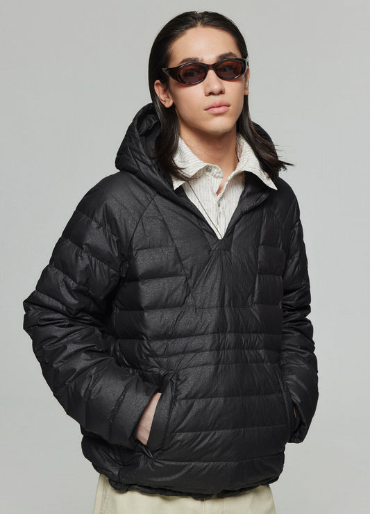 Pullover Hooded Down Jacket