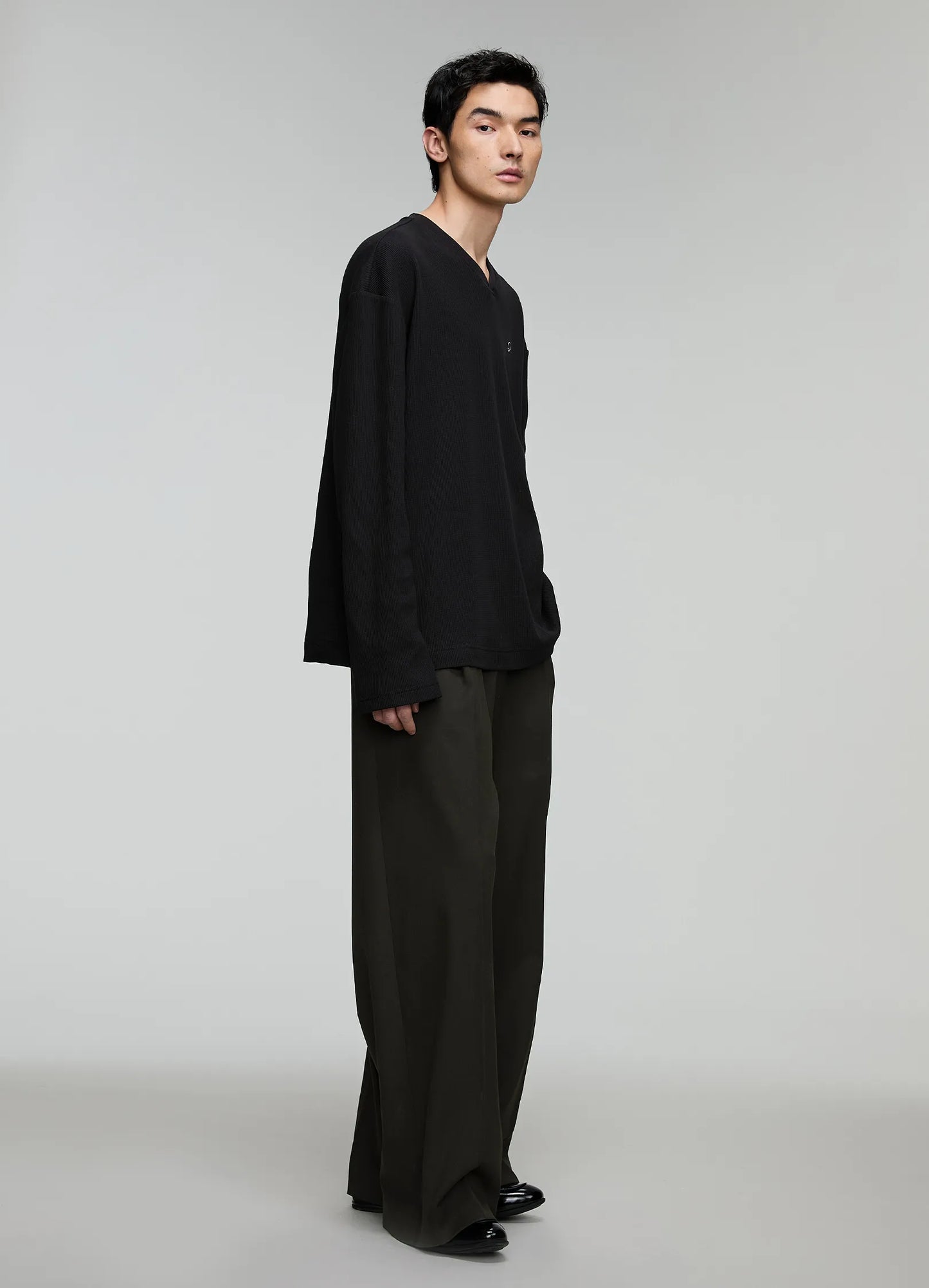 P Waffle Knit