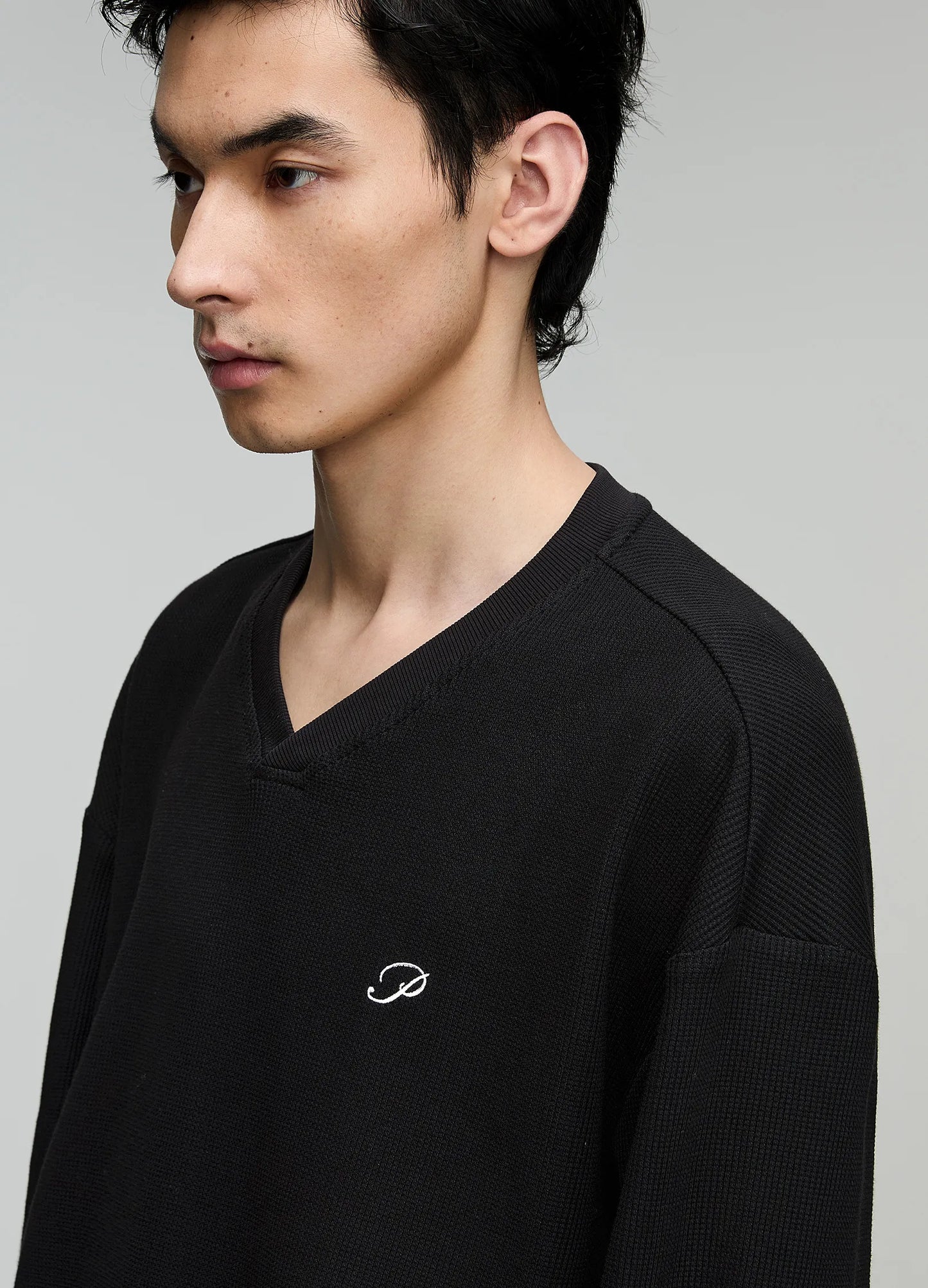 P Waffle Knit