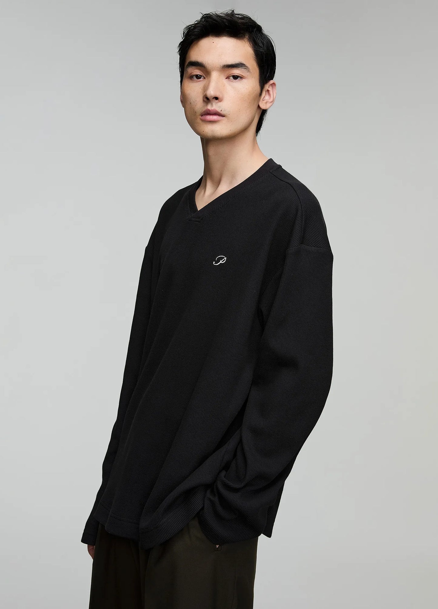 P Waffle Knit