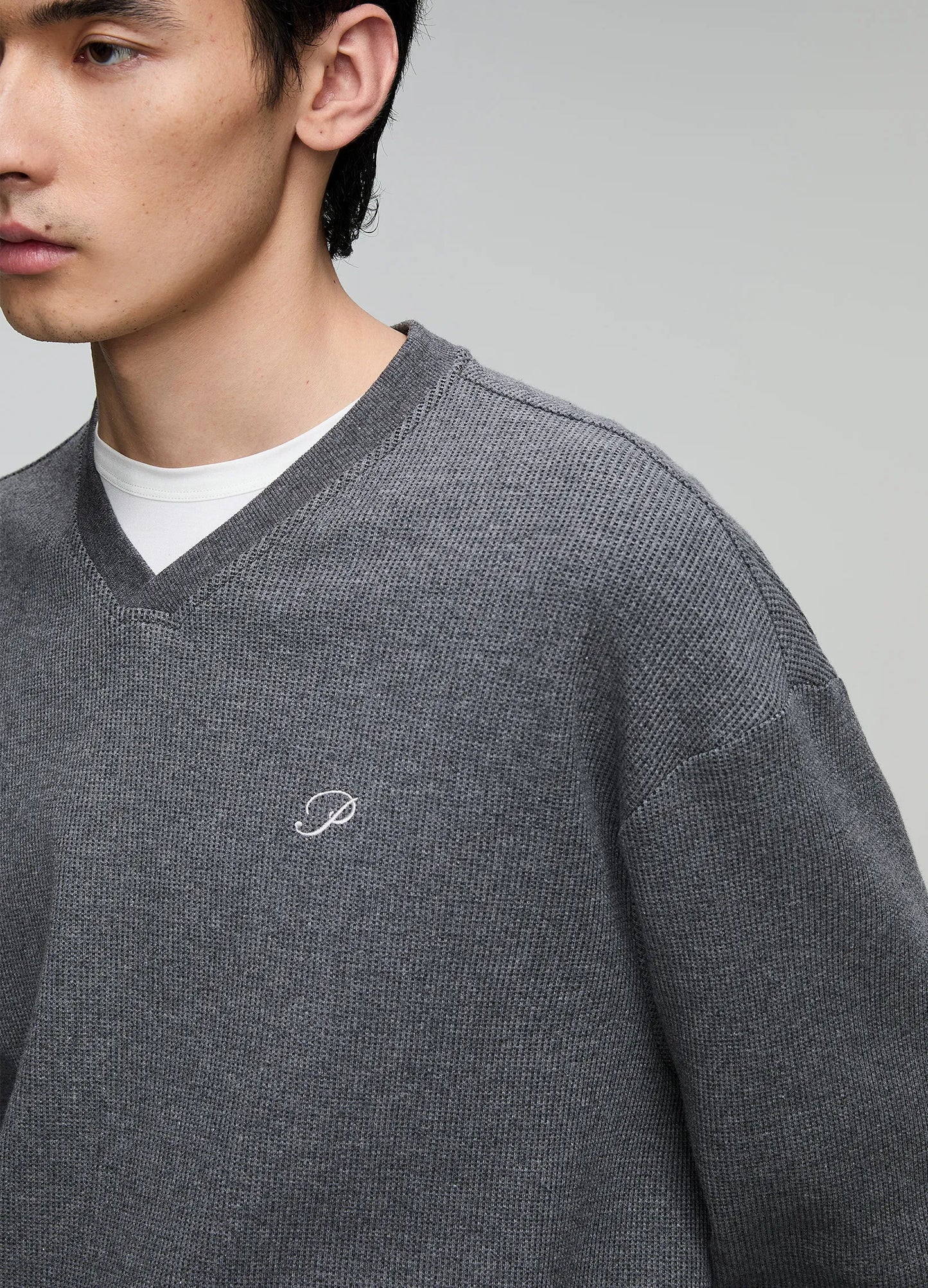 P Waffle Knit