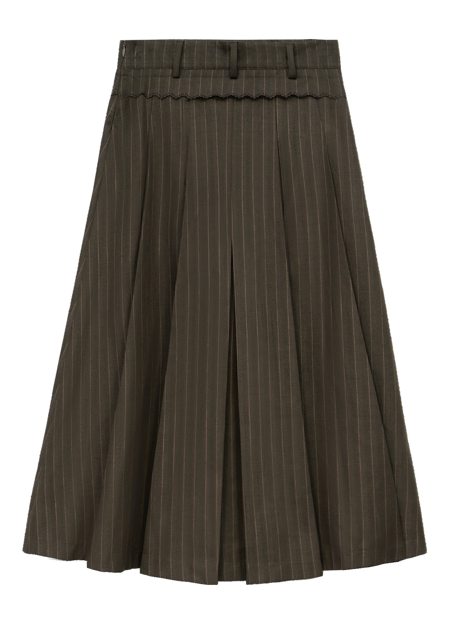 Pinstripe Skirt