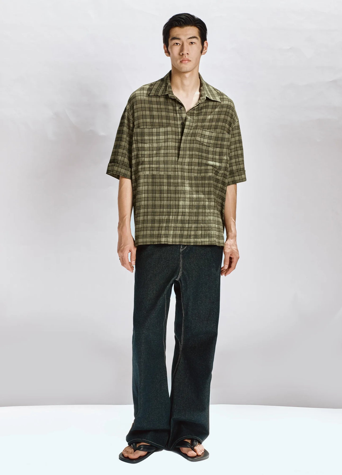 Plaid Curve Shirt