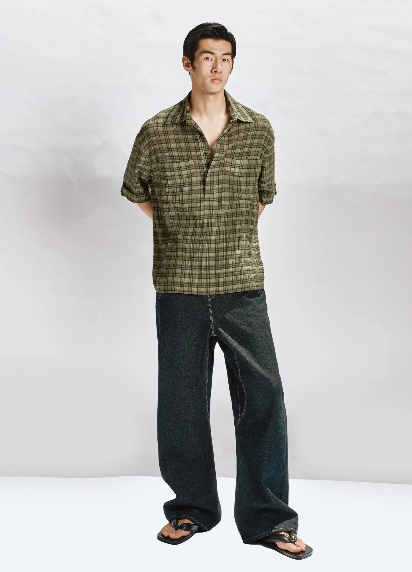 Plaid Curve Shirt