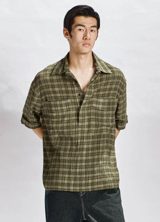 Plaid Curve Shirt