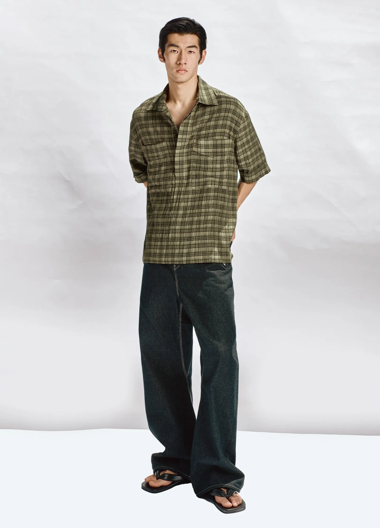 Plaid Curve Shirt