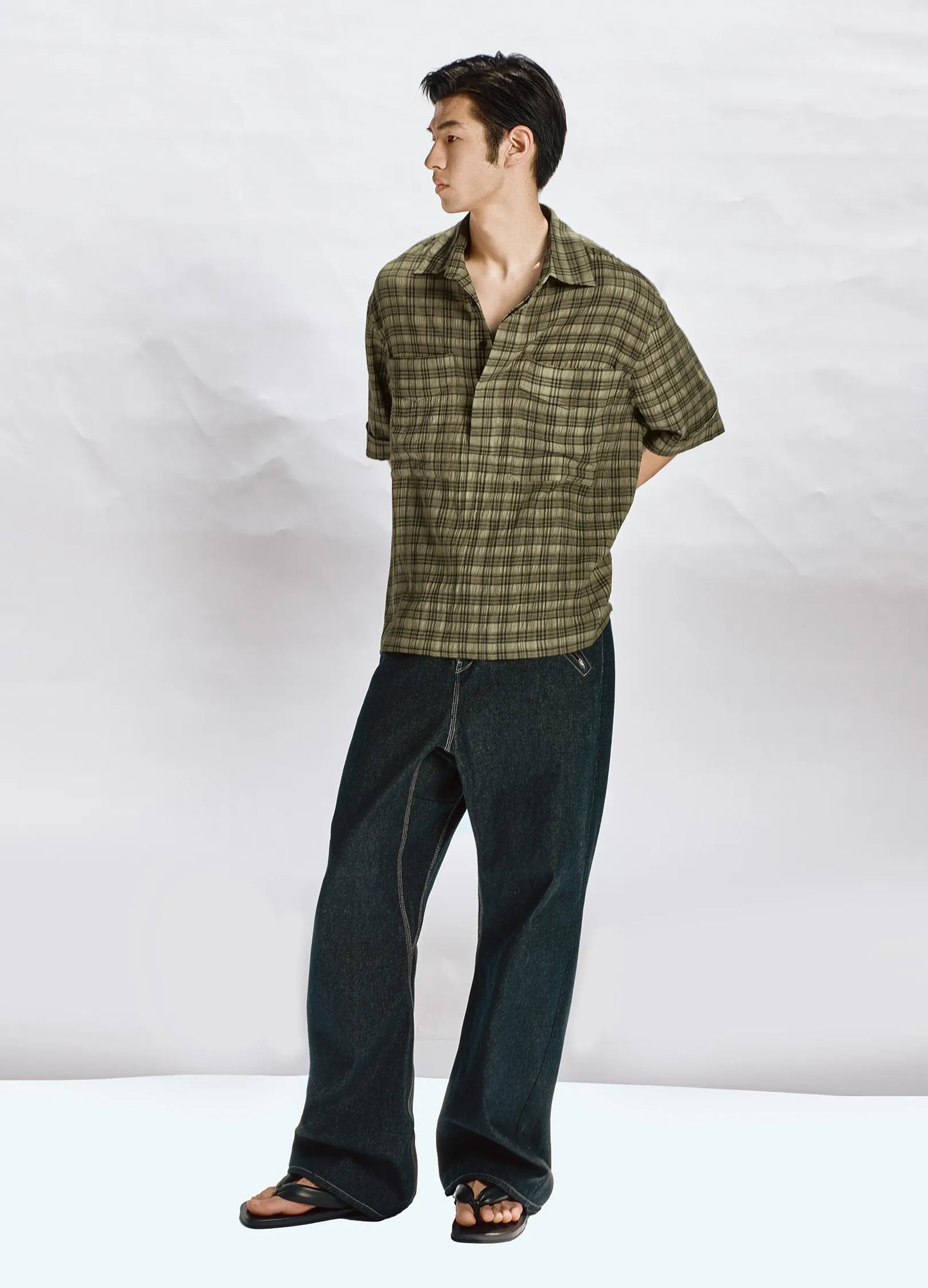 Plaid Curve Shirt