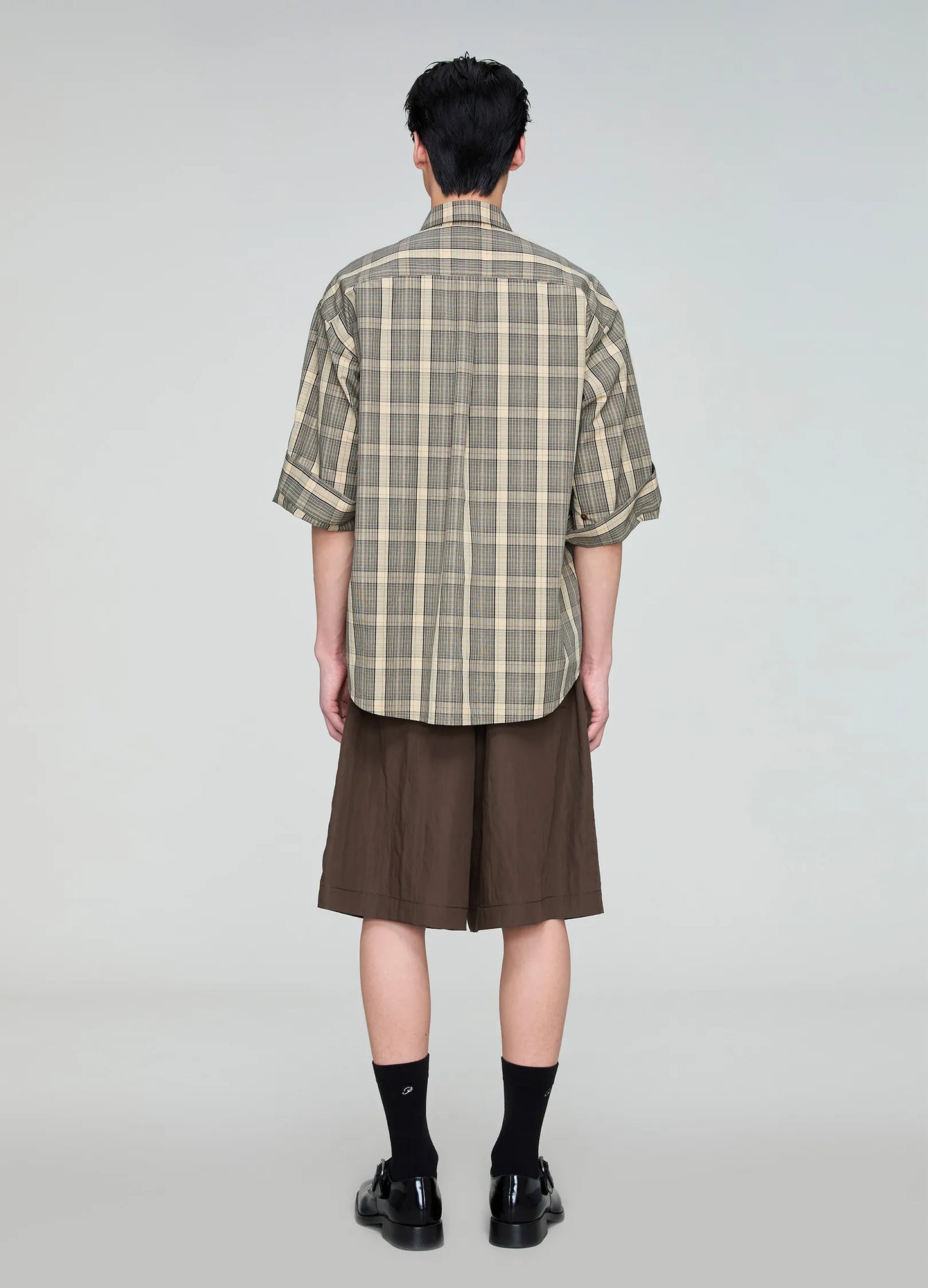 Plaid Double Patch Shirt