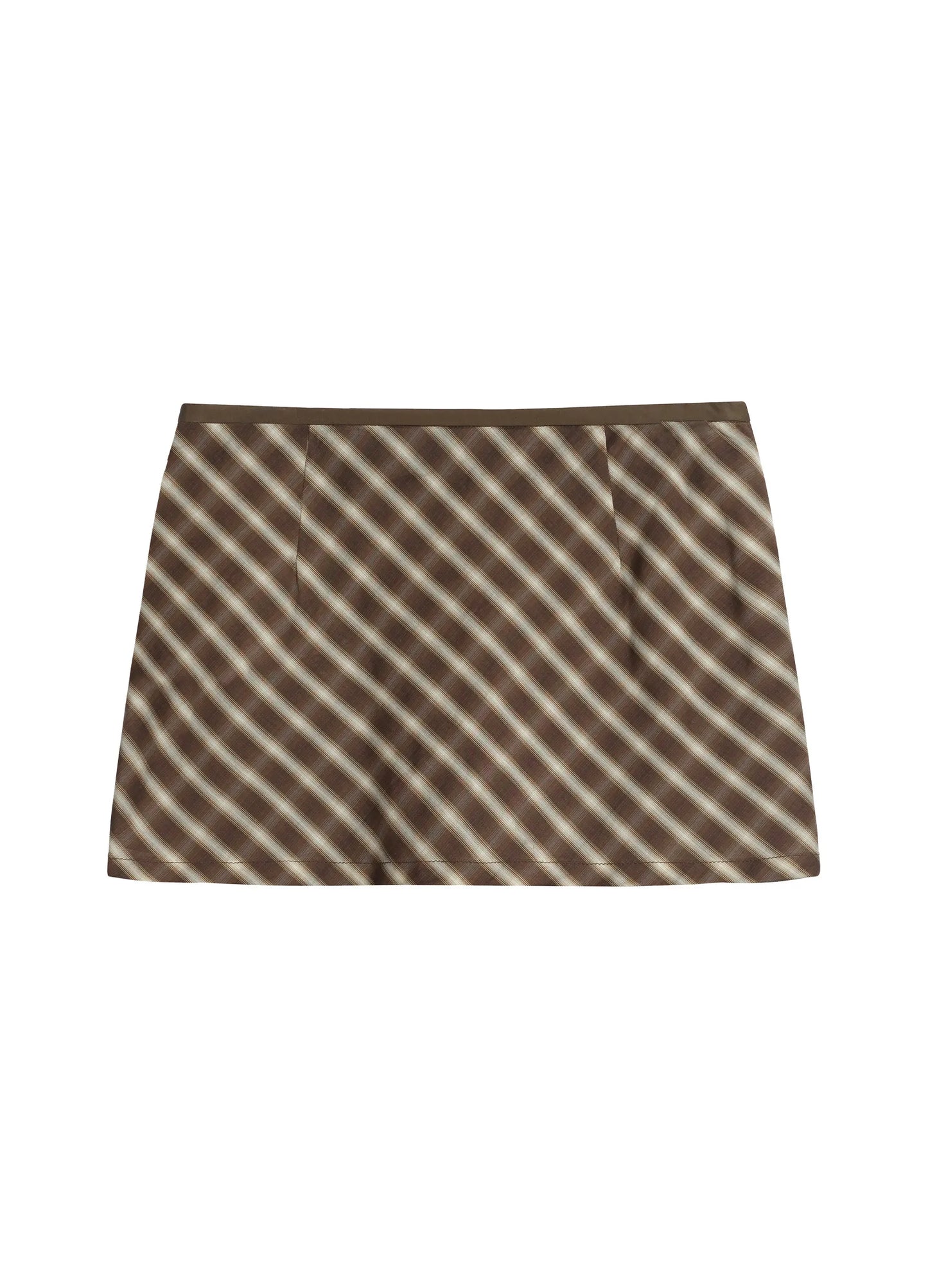 Plaid Miniskirt
