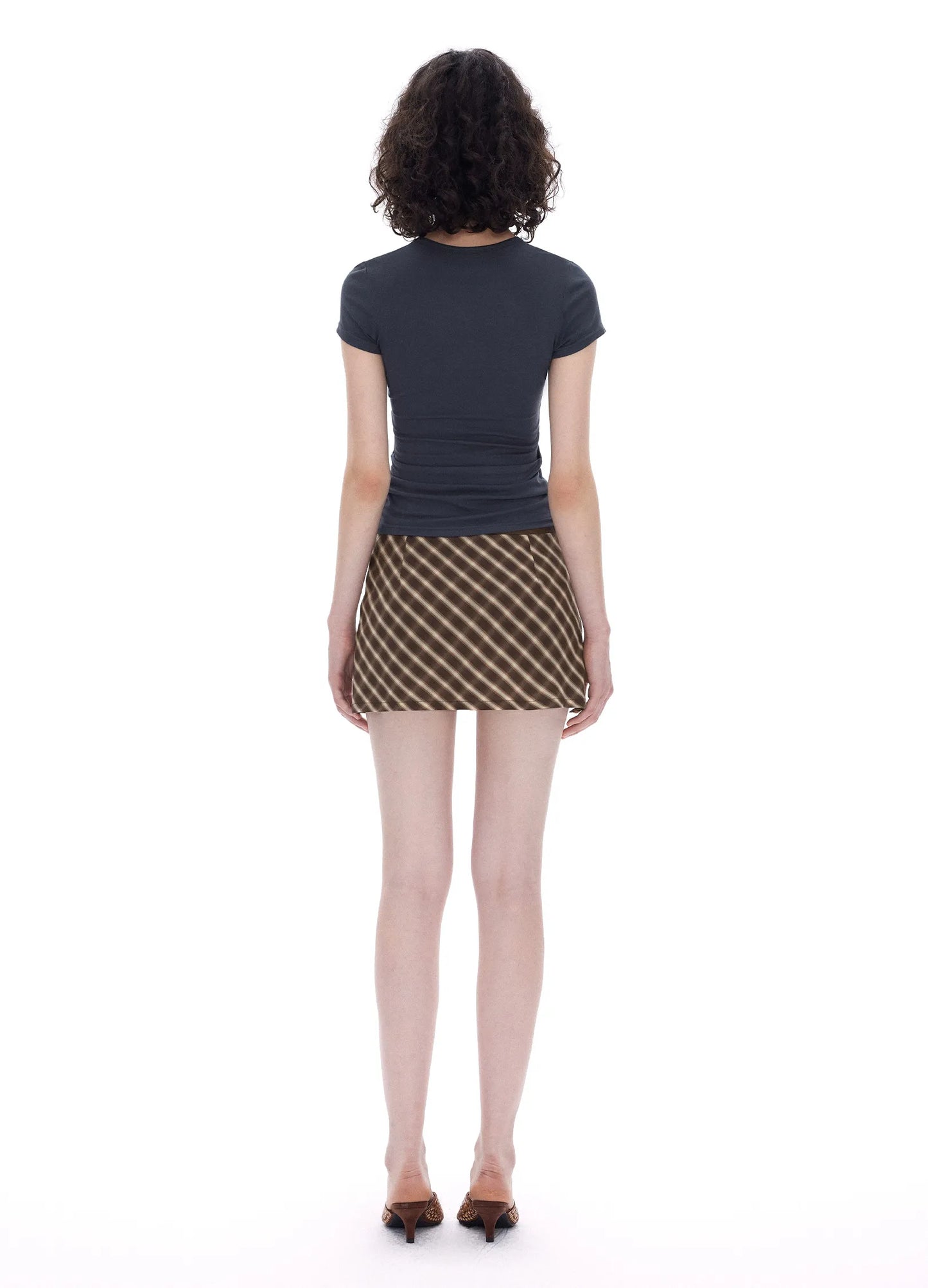 Plaid Miniskirt
