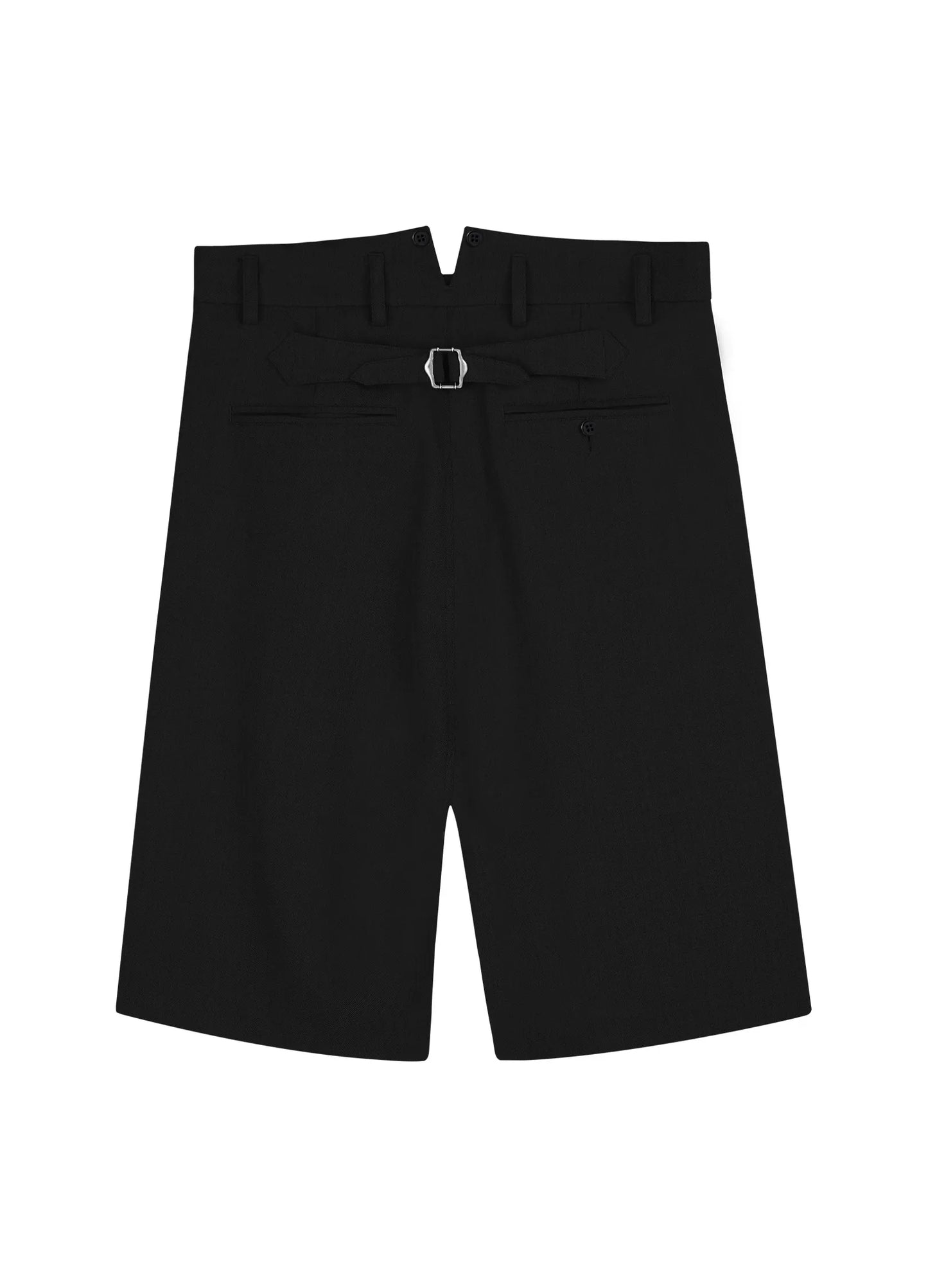 Pleated Drop Shorts