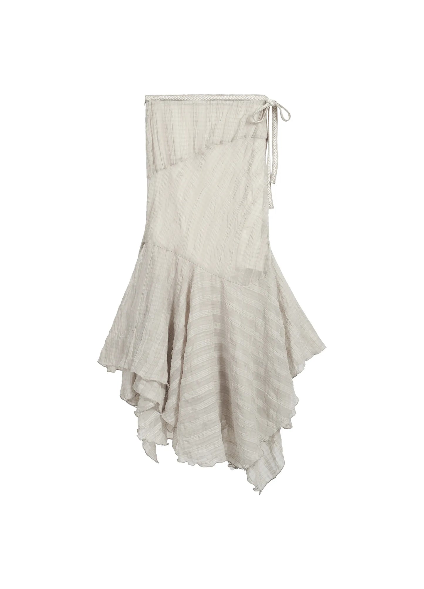 Pleated Maxi Skirt