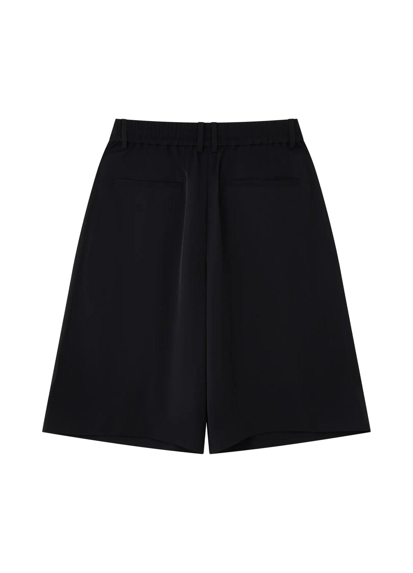 Pleated Suit Shorts