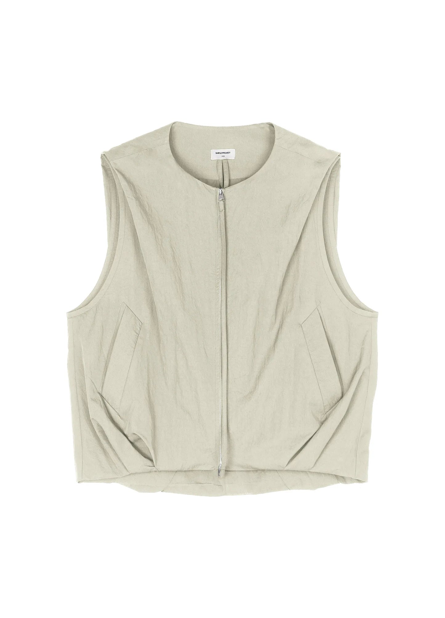 Pleated Vest