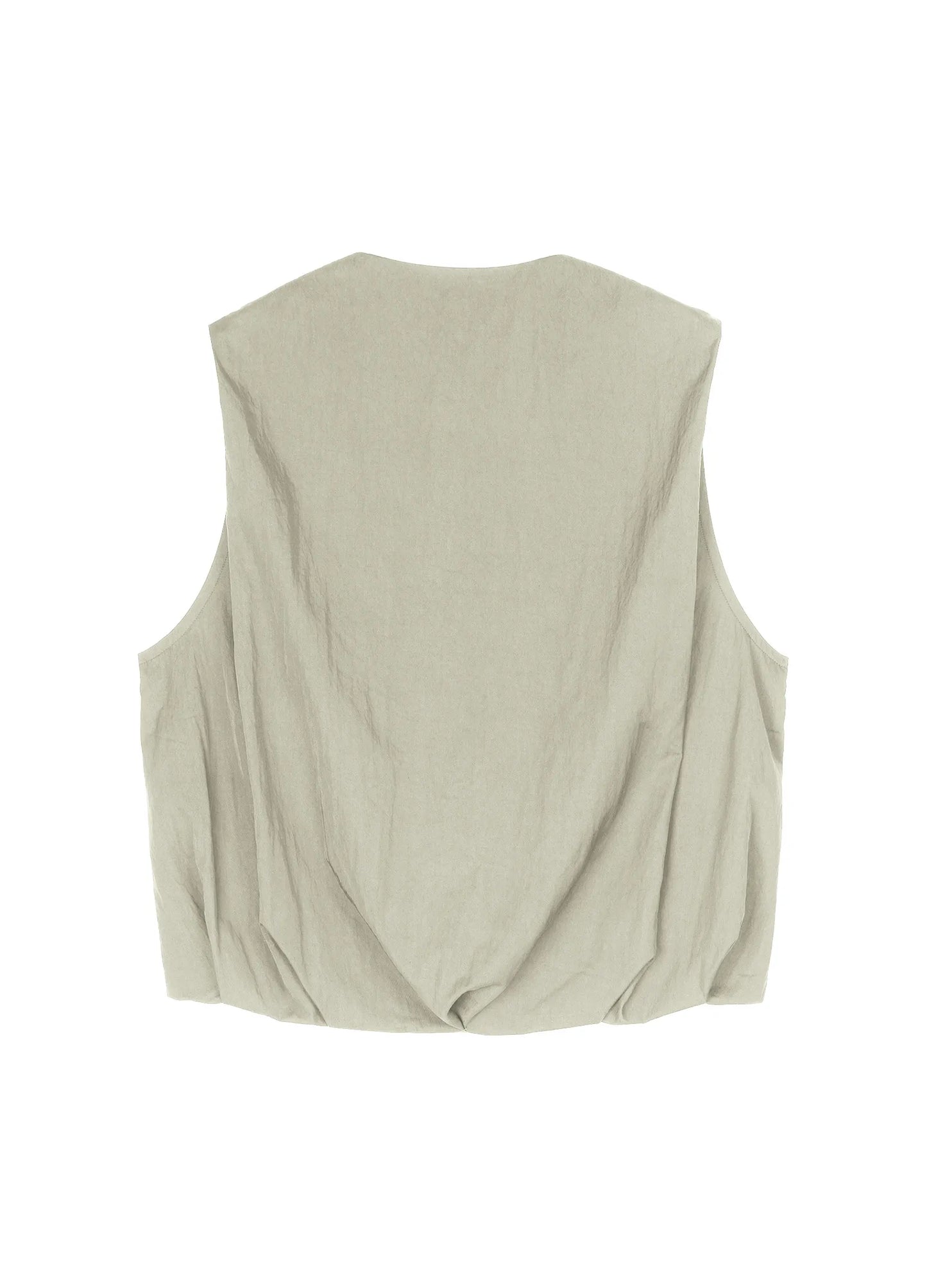 Pleated Vest