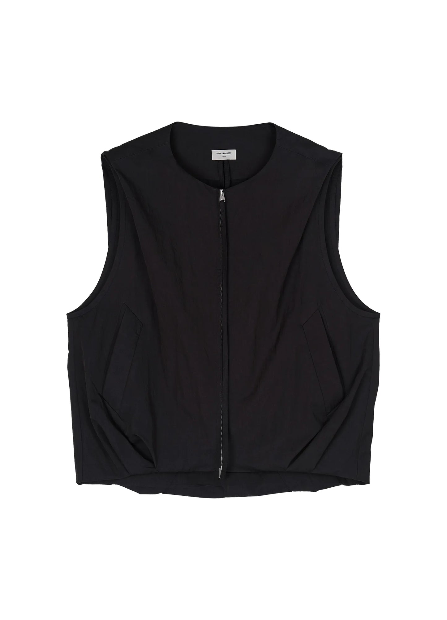 Pleated Vest