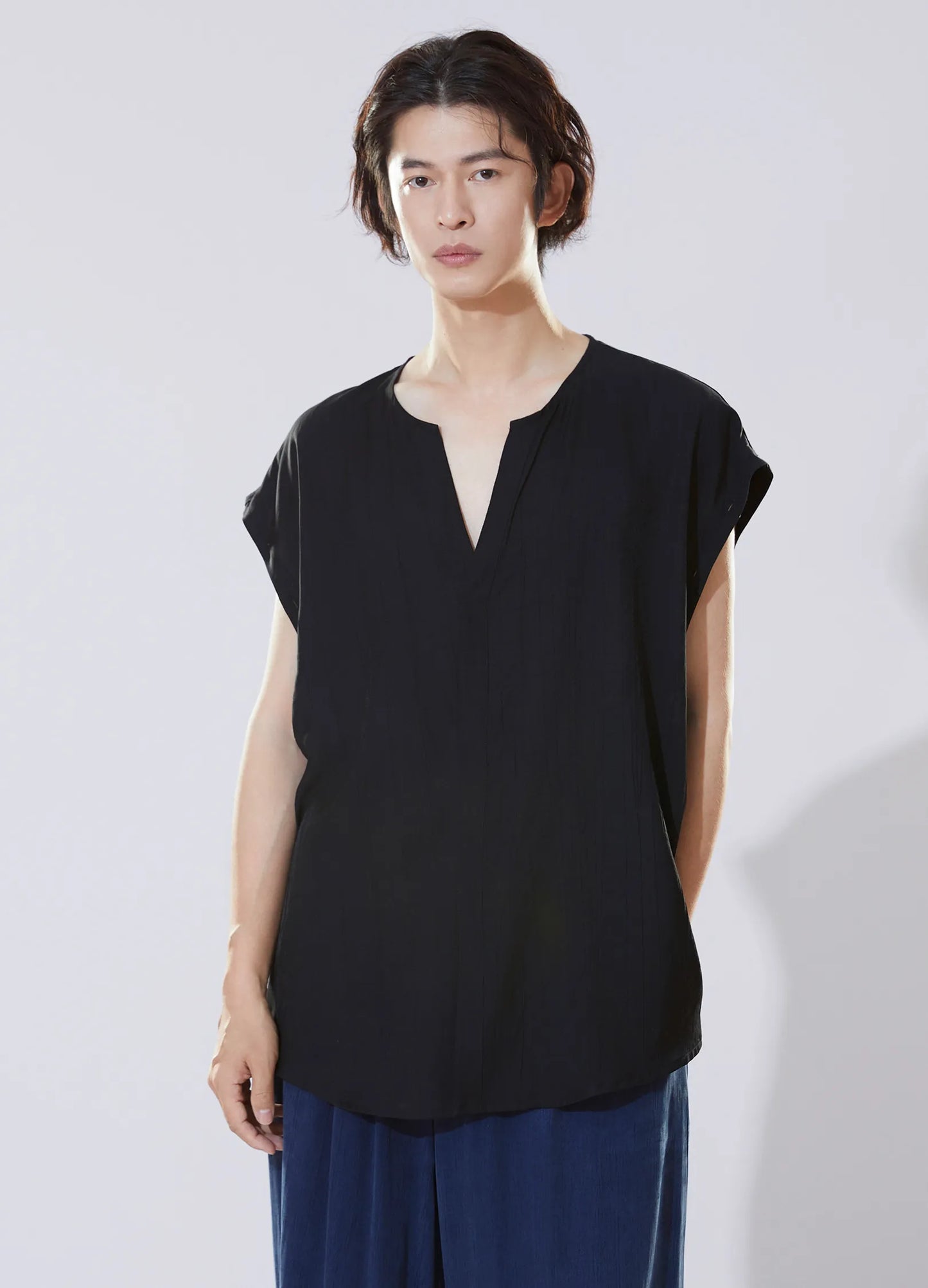 Pleated Detachable Shirt