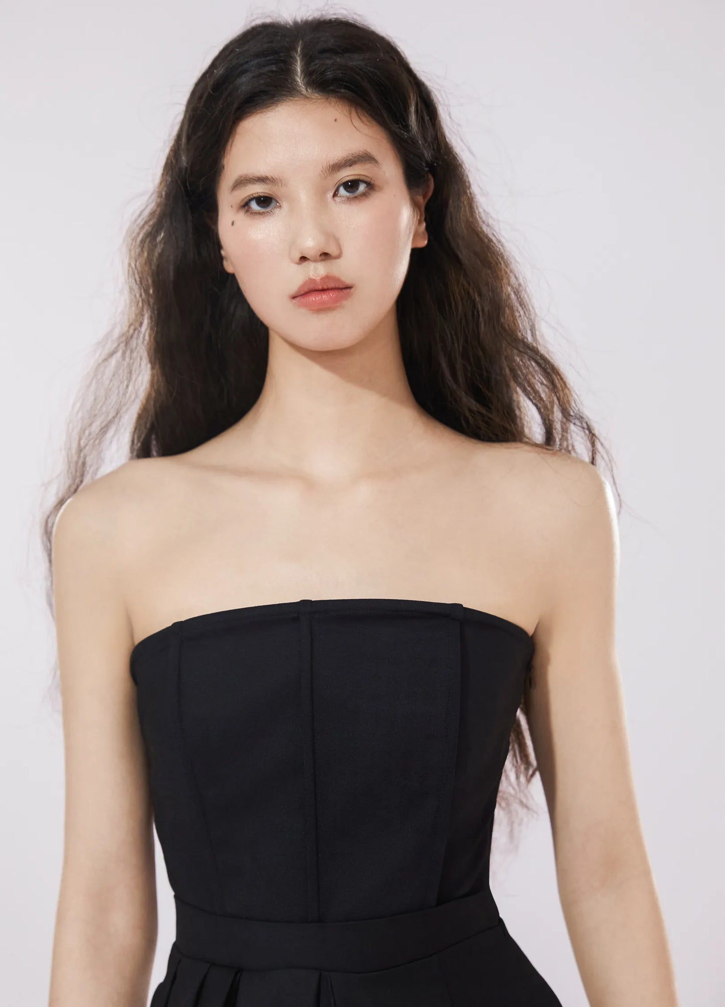 Pleated Evening Dress