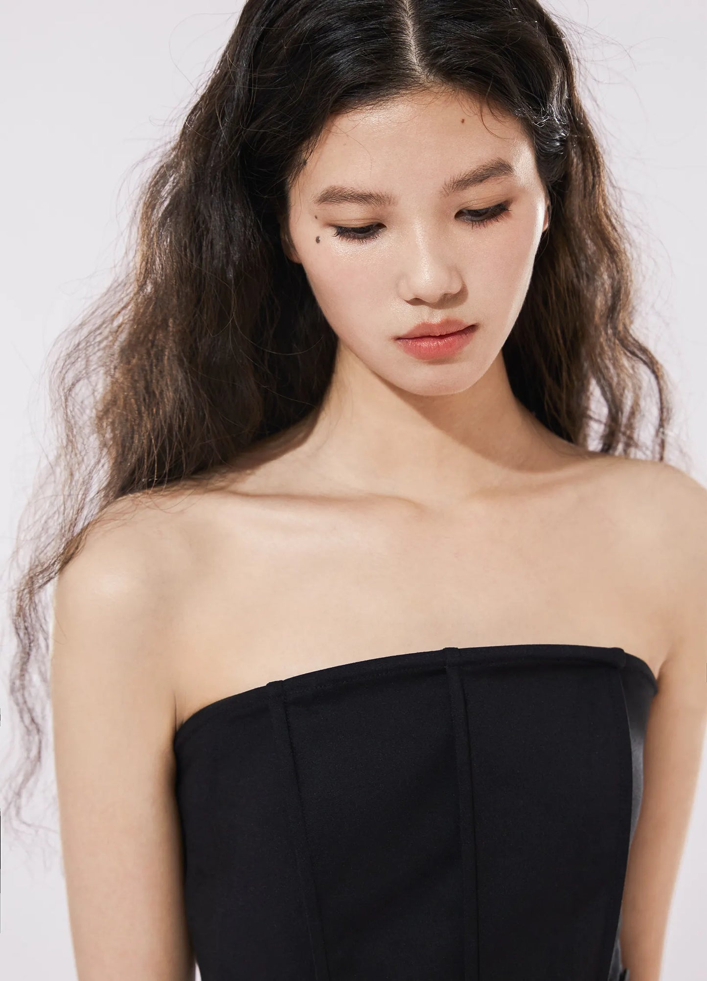 Pleated Evening Dress