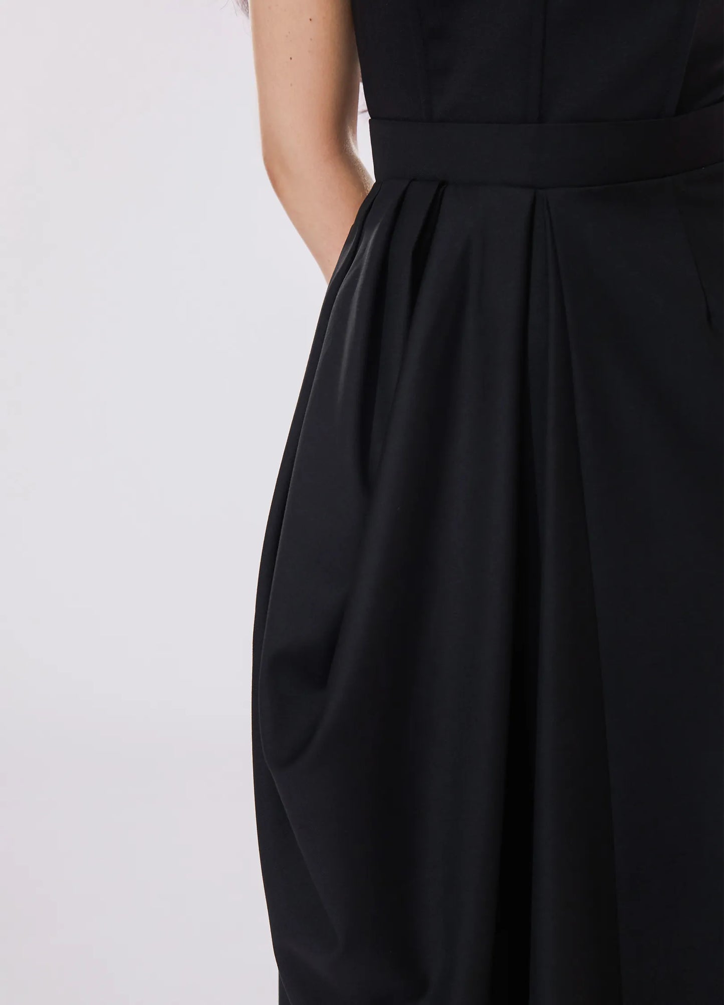 Pleated Evening Dress