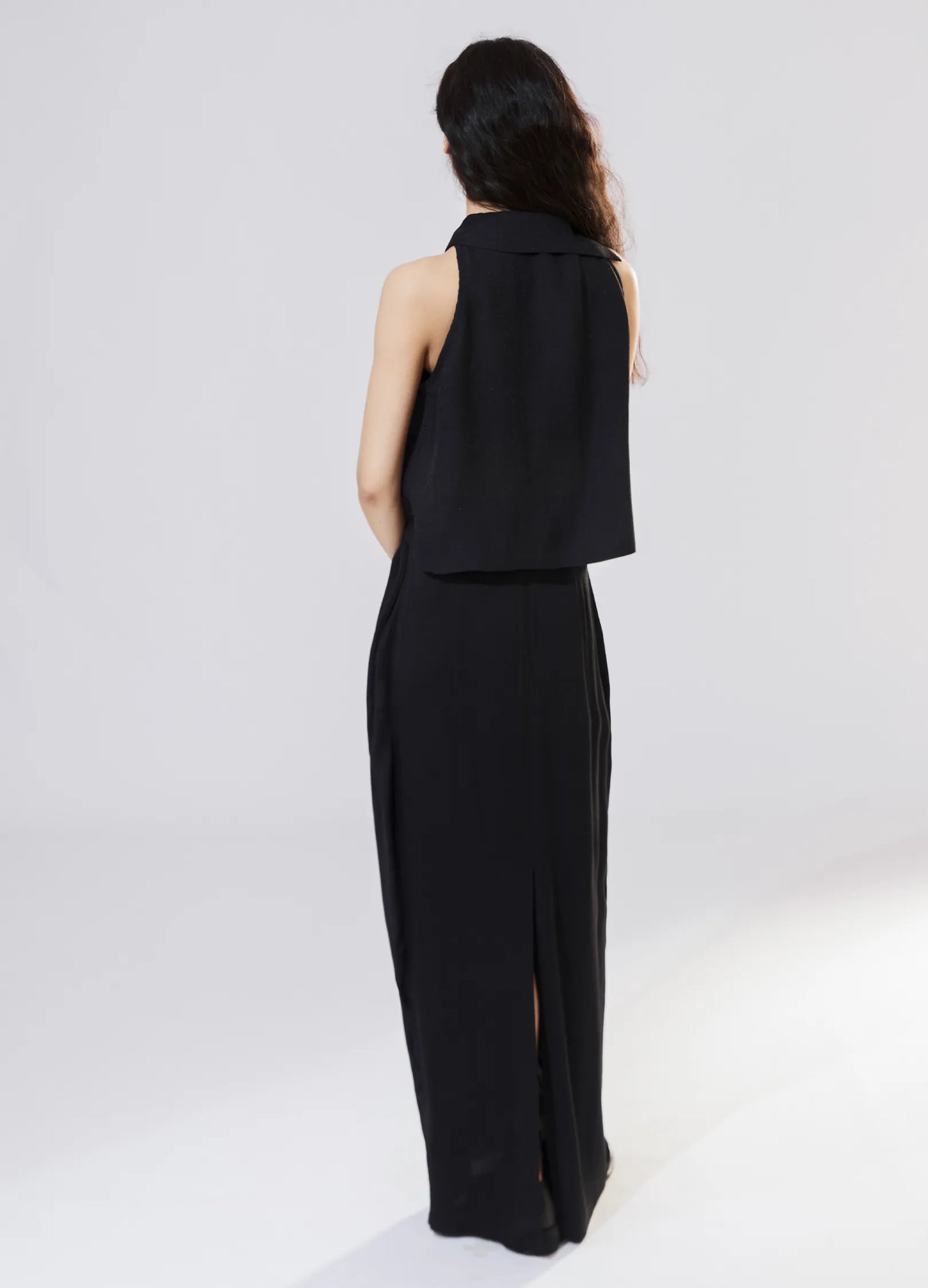 Pleated Full Body Skirt