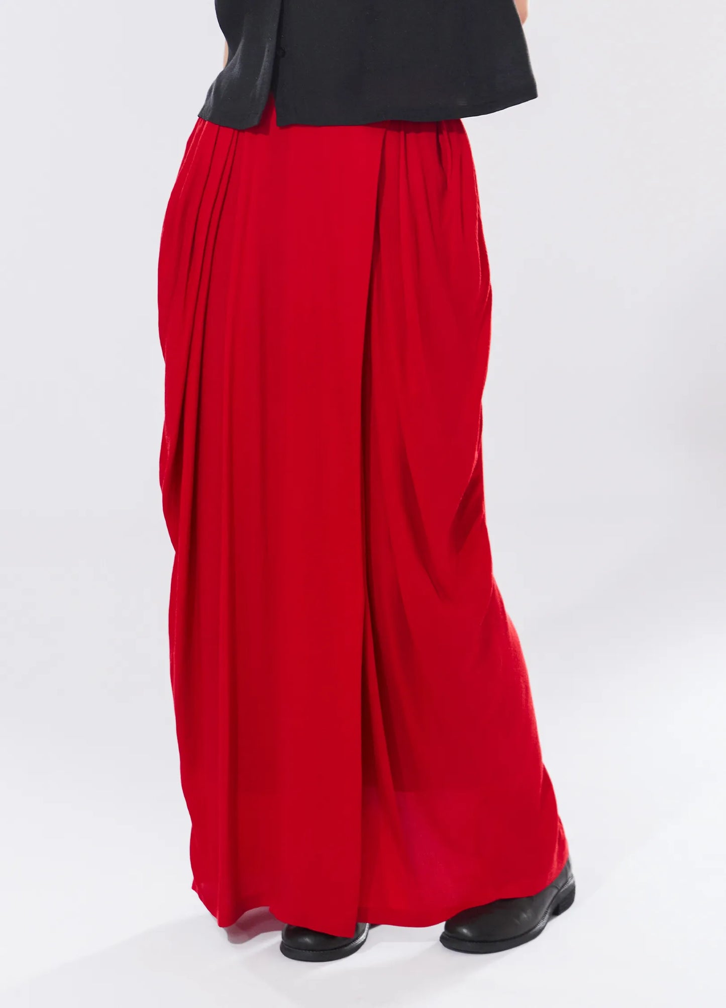 Pleated Full Body Skirt