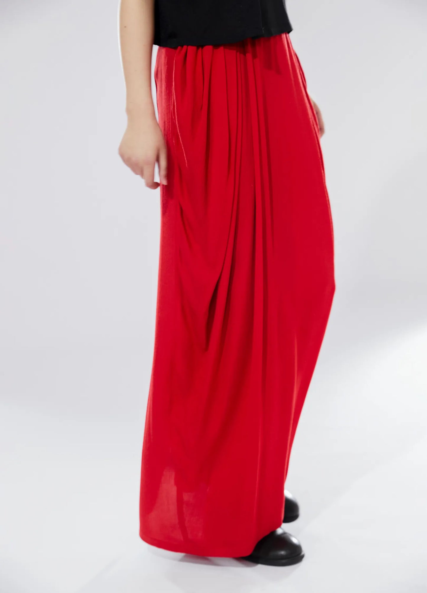Pleated Full Body Skirt