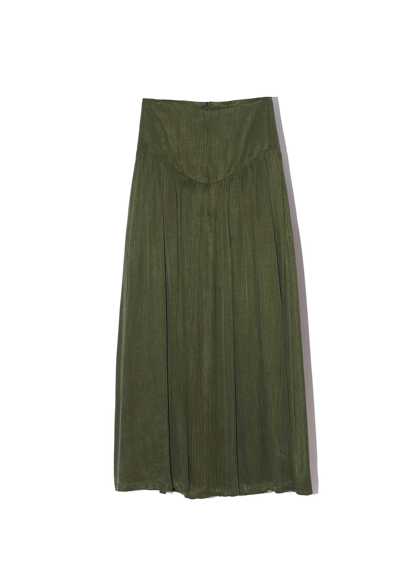 Pleated Wave Skirt