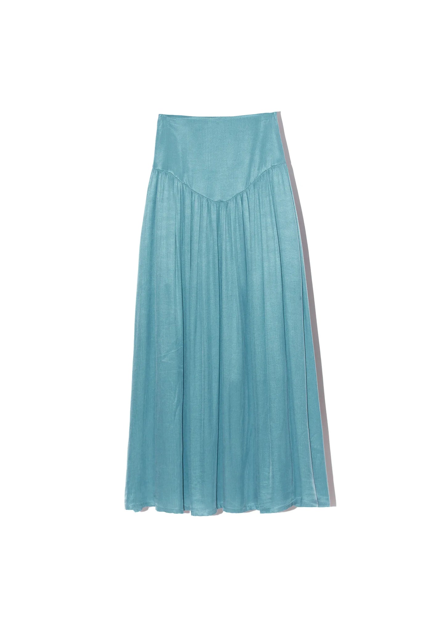 Pleated Wave Skirt