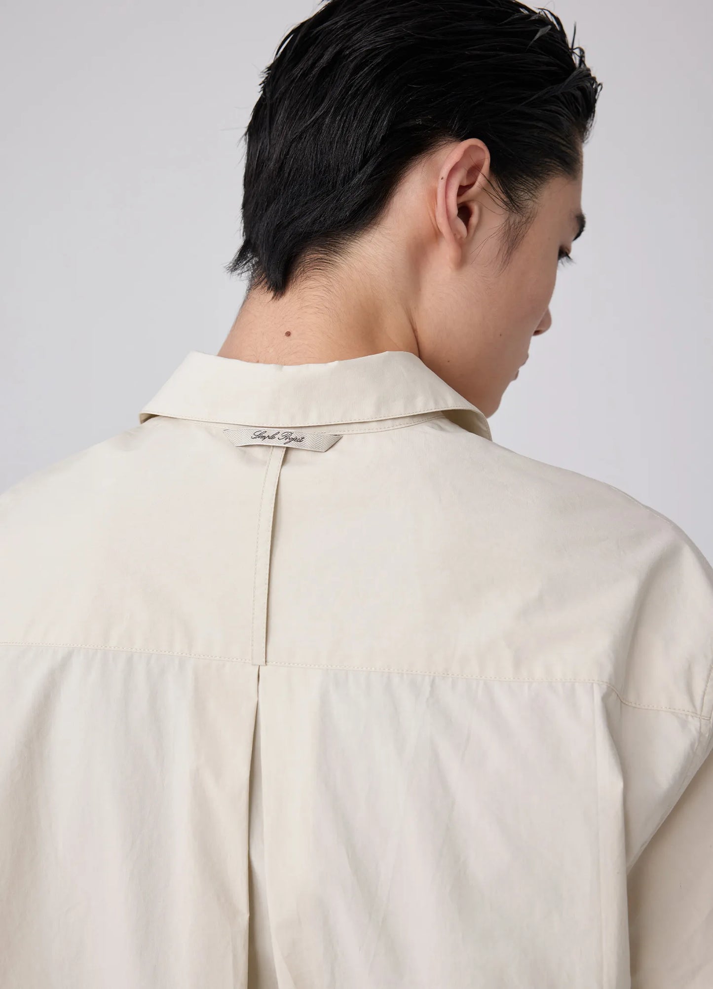 Pointed Collar SS Shirt